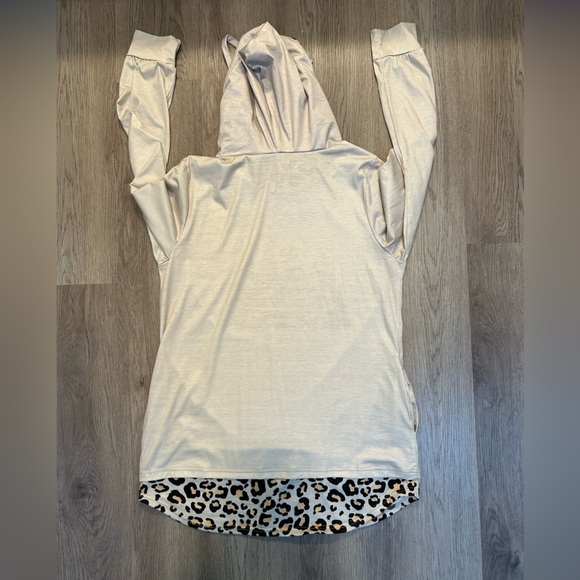 Leopard Print Holiday Hoodie - Picture 5 of 6